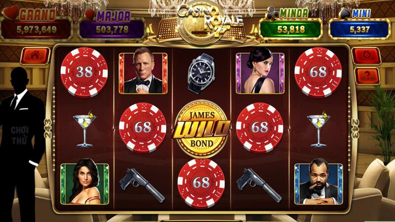 Casino Royale 7 Slot Man Club có các loại hũ nào?